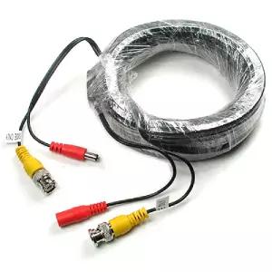 CCTV 케이블 15m - BNC + DC 5.5 전원 회색CCTV CCTV악세사리 감시카메라 보안TV CCVT CCTV용품 CCTV부품