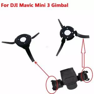 dji 호환 Mini 3/3 Pro Drone 왼쪽 및 오른쪽 고무 댐핑 쿠션 충격 흡수 장치 볼 예비 부품 용 새 짐벌 댐