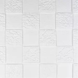 벽돌무늬 접착식 단열 폼벽지 8mmX1mX70cm 10개 파벽돌 화이트 셀프인테리어 폼시트지