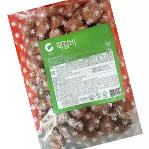 청정원 떡 갈비 1kg 10개 반찬