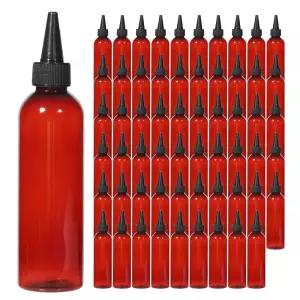 스프레이 블랙 뾰족캡 브라운 플라스틱 화장품용기 200ml 60개