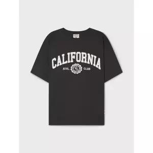 후아유 California Lettering TshirtOver Fit WHRAG2322U