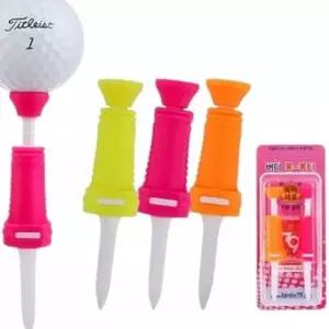 높이조절 버디골프티(2pcs) 실리콘 카시야 롱롱