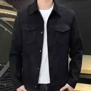가을 데일리 자켓 스웨이드 카라 봄아우터