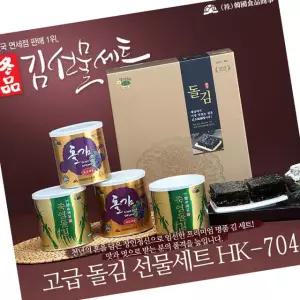 캔 돌김 선물세트 소 HK 704 50g X 4캔 10개 반찬