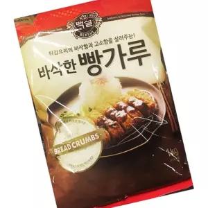 백설 빵가루 1kg 8개 튀김