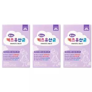 고려은단 키즈 유산균 프로바이오틱스 분말스틱 30포 X 3개