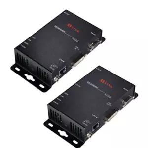 DVI RS232 1대1 리피터 신호증폭기 로컬 리모트 100m AhM38rzF