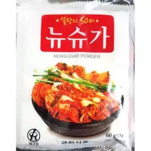 금하식품 뉴슈가 60g 10입 간식