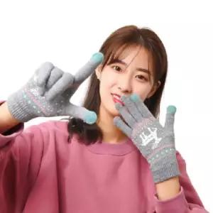 국내최저가 사슴 스마트 터치 장갑 겨울장갑 손가락 방한장갑