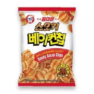셀러허브 크라운 스모키 베이컨칩 70g S9120321