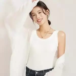 여성 여름 캐미솔 골지 나시티 언더셔츠 슬리브리스