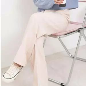 여성 일자 핀턱 직장인 밴딩 와이드 정장 바지 슬랙스