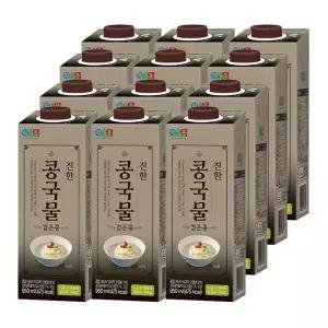 진한 콩국물 검은콩 950ml 12팩