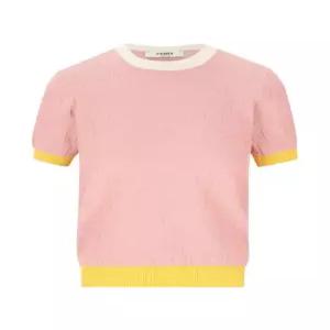 26SS  코튼 실크 스웨터 FZXE94 AW4S F1W0S LIGHT PINK DOM