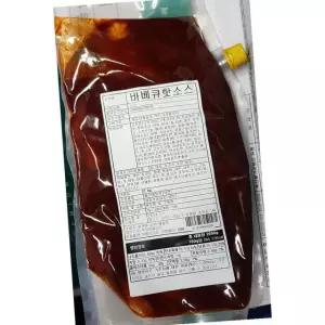 캐드FS 불닭 소스 바베큐 핫소스 2kg 5개 양념