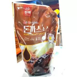 한맥 냉장 돈까스 소스 2kg 양념