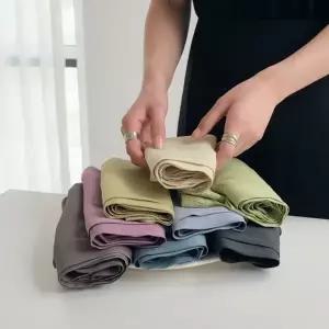 여름 냉감 와이드 팬츠 아이스 쿨링 슬랙스 데일리 밴딩 바지