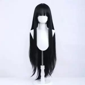 일자앞머리 긴머리 코레 통가발 5color LM0816 올림머리 시계 여자가발