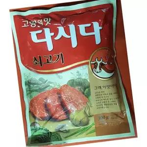 백설 쇠고기 다시다 300g 4개 조미료