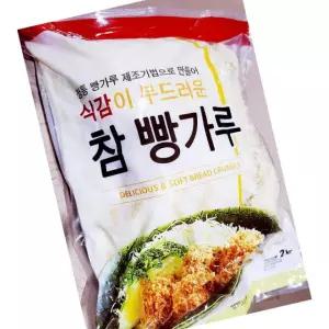 진현무역 굵은 개자 참 빵가루 2kg 3개 튀김