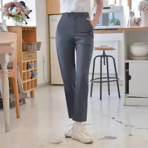 교복몰 (빅사이즈)(하복)스판진그레이 교복바지 교복. eio25Wao