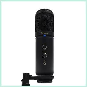 컴소닉 PILLAR CM-9010 USB 콘덴서 마이크 온라인 스탠드 스텐 개인촬영용품 방송 장비 유투브 유투