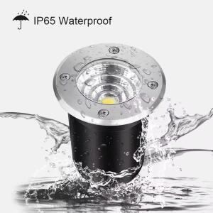 4pcs 방수 12V/220V LED 지하 조명 3W 야외 지상 정원 경로 바닥 매장 마당 자리 풍경