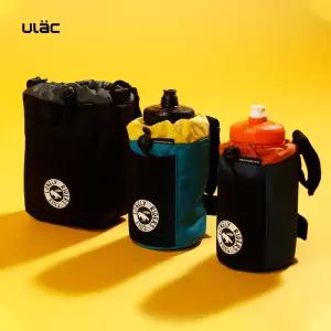 ULAC 자전거 핸들 바 줄기 가방 1L/2.2L C-HOLD 물병 사이클링 도구 보관 주머니 라이딩 투어링 통근