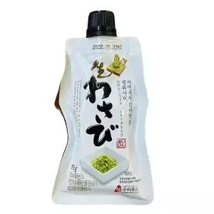 주비푸드자연에서 갈아만든 생와사비 75g a20637