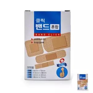대일제약 밴드클릭 혼합 20매 반창고 상처밴드 드레싱