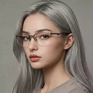 오클리 안경테 OX5152 0256 와이어 탭 2.0 RX 티타늄 반무테 남자 여자 데일리