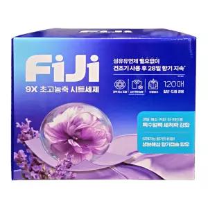 FIJI 피지 시트형 세탁세제 (드럼겸용) 120매