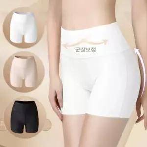 여자 여성 치마 속바지 팬티 사각 똥배 보정