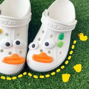 오리 덕후 신발 파츠 귀요미 신발참 데코덴 신발꾸미