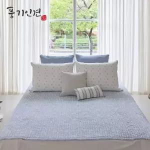 풍기인견 워싱 피그먼트 패드 블루 SS