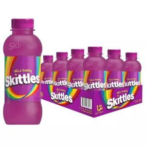 SKittlesTM 맛 와일드 베리 나는 벌크 12온스 병 12팩