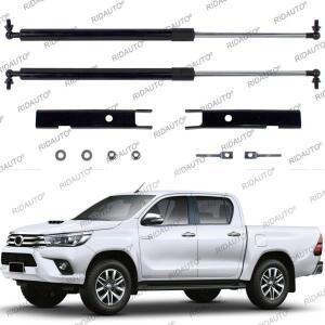 전면 가스 보닛 후드 스트럿츠 키트 수정 TOYOTA HIlux REVO ROCCO 2015 2020 용 리프트 지지대 댐퍼 충격
