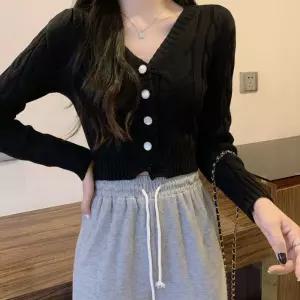 여자 데일리 브이넥 꽈배기 가디건 810 gPd58kqf
