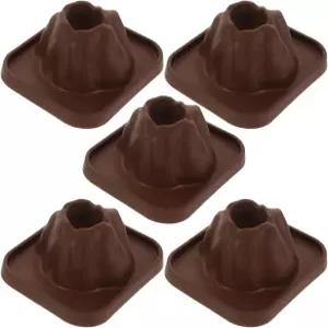 토드마미 5PCS 화산 모형 과학 키트 분출 장난감 DIY 시연 소품 교육용 공예