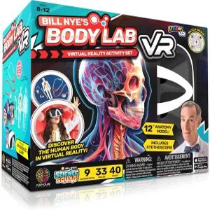 주판 브랜드 빌 나이의 과학 팀 바디 랩 VR 가상 현실 키트 도서 및 인터랙티브 학습 활동 세트 8세 이상용