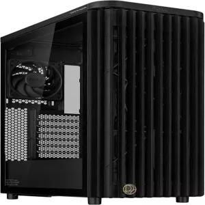 ASUS Art PA401 우드 에디션 ATX 미드 타워 PC 케이스 강화 유리 FSC 인증 나무 전면 패널 듀얼 160mm 팬