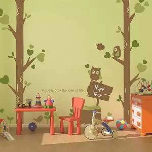 시트지 희망나무 포인트그래픽스티커 인테리어소품 DIY 아이방 장식 캐릭터 리폼 데코