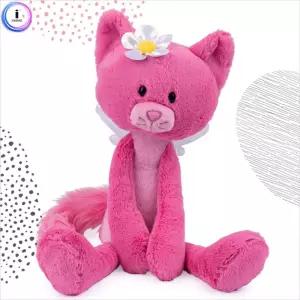 건드 G6065316 핑크 고양이 데리고다니기인형 봉제 디자인 캐릭터 놀이 장난감 애착