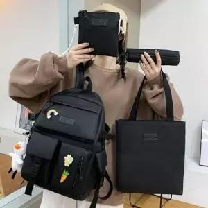 남여공용 가방 필통 중고생 학생가방 종세트 여학생 에코백 백팩