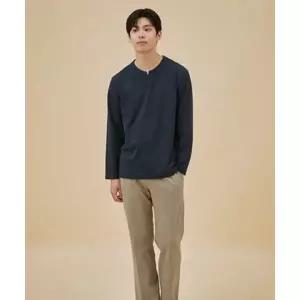 POLHAM 남성) 스트레치 세미와이드 밴딩 슬랙스_PHE3PP1033