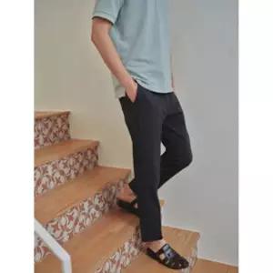 POLHAM 남성) 컴포트 테이퍼드 히든밴딩 슬랙스_PHF2PP1086