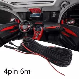 범용 자동 DVR 대시 카메라 케이블 2.5mm 4 핀 비디오 익스텐션 후방 12V 24V 트럭 캠핑카 트레일러 버스용