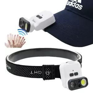 센서 LED COB 충전 낚시 모자 랜턴 캡라이트 헤드랜턴 식헤드 휴대용 등산턴