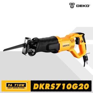 엔진톱 DEKO DKRS710G20 710W 전기 톱 전동 목재 블레이드가있는 퍼즐 공구
